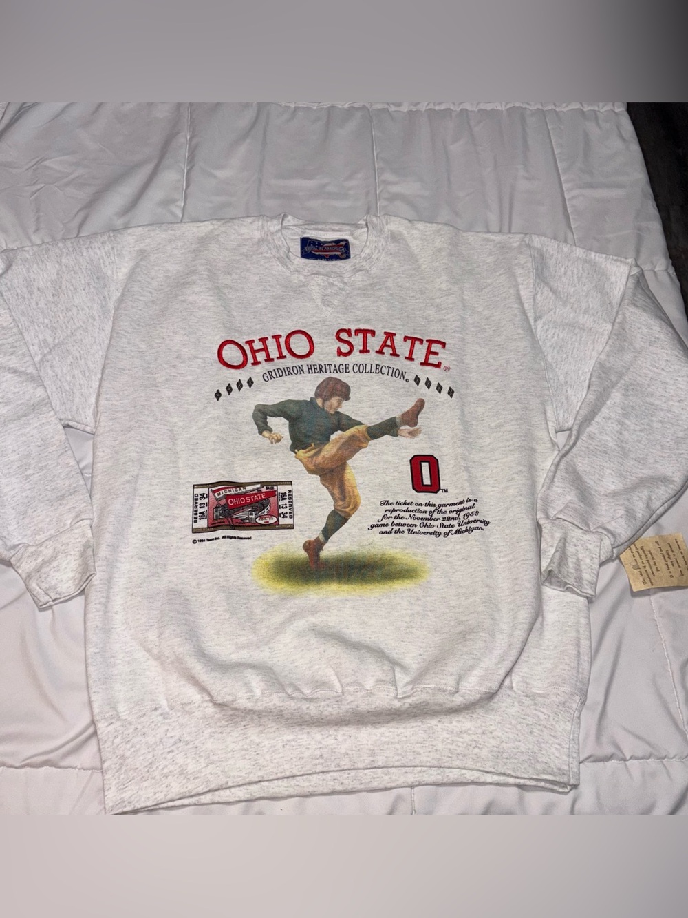 Vintage Ohio State Buckeyes Sweatshirt Gridiron Heritage Collection